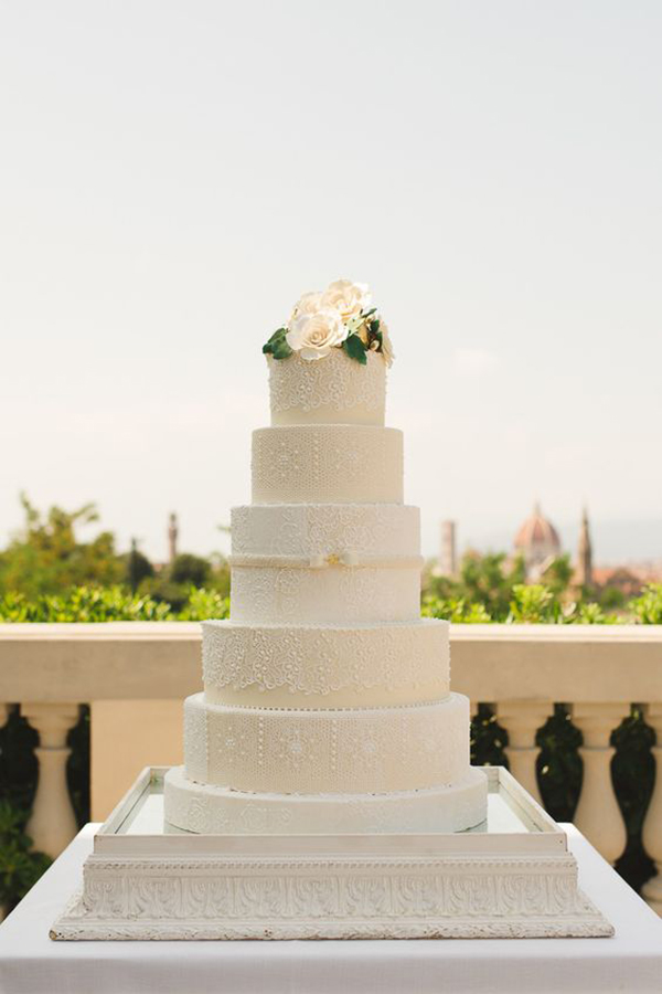 torta matrimonio vintage